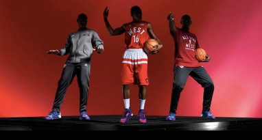 Uniforms for the 2016 NBA all-star game were unveiled Thursday. (Photos: Adidas/NBA)